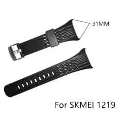 Adjustable Replacement Watch Strap Band Silicone Rubber Plastic Watchbands For SKMEI 1251 1025 1155 Sports Watches Accessories