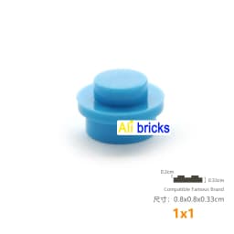 120pcs/lot DIY Blocks Building Bricks Lamp Bead Educational Assemblage Construction Toys for Children Size Compatible With 4073