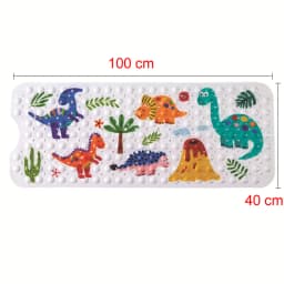 Large Cute Cartoon PVC Bath Mat Anti-Slip Shower Bathtub Mats With Sucker Soft Massage Pad Kid's Elder Bathroom Carpet Rug