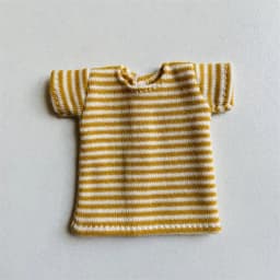 1pcs Blyth Doll Clothes, Pure Cotton Stripe T-Shirt for Azone OB24 Pullip Blyth 1/6 Doll Clothes Accessories for Dolls