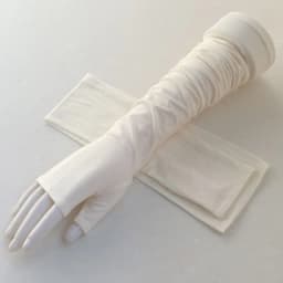 Summer half refers to cycling driving thin long ladies UV protection touch screen cotton sleeve sports fitness gloves B90