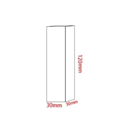 Acrylic Plexiglass Square Stamping Transparent Block Cosmetics Display Stand Photography Props Dolls Perfume Ring Jewelry Holder
