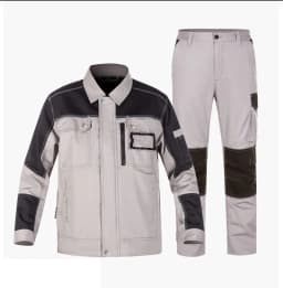 100%cotton Work Clothing Anti Sparking Durable Uniform Contrast Color Anti-static Welding Suit Electric Repairmen Coveralls 5xl