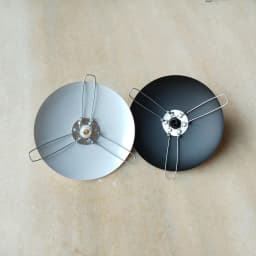2pcs/lot lamp base tray Metal cap arc cover flying saucer+2 forks/3 forks fixing spring+cable grips lighting accessories