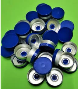 13mm Aluminium Plastic Cap,50pcs/lot! Colored Plastic Caps, Sealing Tear off Cap,Aluminium tops for crimp glass vial