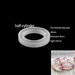 1Pc Bracelet Bangle Silicone 5 Styles 4 Sizes Mold Epoxy Resin Molds For DIY Jewelry Making Finding Tool Supplies Accessories