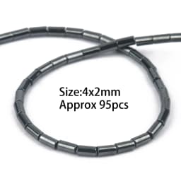 Natural Black Hematite Round Beads Star Heart Column Irregular Shape For Jewelry Making DIY Charms Bracelets Accessories 15''