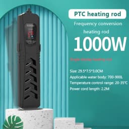 NEW SUNSUN PTC High-Power Fish Tank Explosion-Proof Heating Rod Heating Rod Aquarium Heater Automatic Constant Temperature