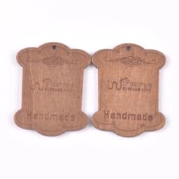 5Pcs/lot Flower Pattern Brown Wooden Bobbin Spools Cord Wire Sewing For Thread String Ribbons Reel Flat Spool Home Decor 68*53mm