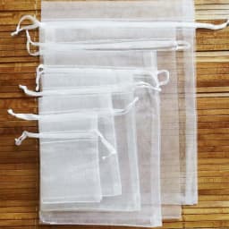 50pcs/Lot 40x60 cm large Organza Drawstring Bags Gift Bags Jewelry Packaging Bags Drawable Birthday Party Wedding Gift Pouche
