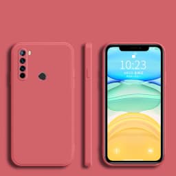 Fashion Square Frame Silicone Phone Case For Xiaomi Redmi Note 8 8T 9 9S 7 6 5 Pro 9A 9C 8A 6A 5A 4A 4X Matte Soft Back Cover