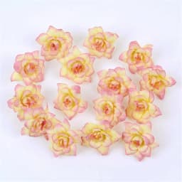 10/20/30Pcs Artificial Flowers Silk Rose Head For Home Decor Wedding Wall Decorations DIY Christmas Garland Scrapbooking Craft