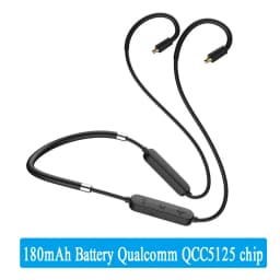 NEW Qualcomm QCC5125 Chip For MMCX 0.78 2PIN QDC ZSN IE80 A2DC Bluetooth 5.0 Earphone Upgrade Cable AptX-HD aptX Adaptive AAC