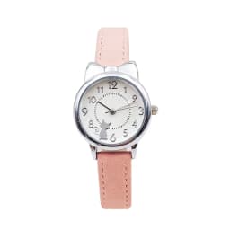 UTHAI CQ04 Kids Children Watch Cat Multi-color Quartz Watches Clocks for Girls Clock Wristwatch Rosette Watches Colorful