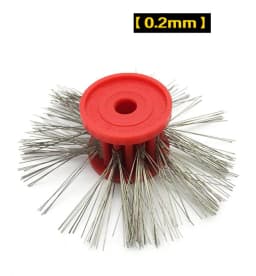 Mounted Matt Brush for Gold Silver Metal Surface Sanding Polishing Steel Wire Texturing Brushes Jewelry Tools