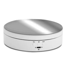 High Power Electric Rotating Mirror Jewelry Display Stand Base Jewelry Organizer Turntable Jewellery Packaging Display Jewelry