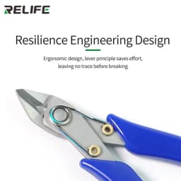 RL0001 Precision Cutting Pliers Cutting Side Snips Nipper Hand Tools Electrical Wire Cable Cutters for Motherboard PCB Wire Cut