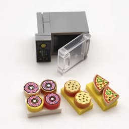 Compatible City MOC Building Blocks Bricks Parts House Furniture Kitchen Accessories Kits DIY Kids Toys Bed Sofa Piano Computer