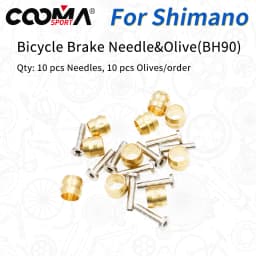 10 Sets Bicycle Hydraulic Brake Hose BH90 BH59 Olive Needle/Connector Insert Connector Bolt For Shimano Magura AVID SRAM