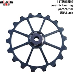 2021 New Bicycle Ceramics Rear Derailleur 14T 15T 16T 17T 18T Jockey Wheel Road MTB Guide Bike Ceramics Bearing Bicycle Parts