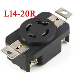 America NEMA 20A 30A Industry Twist Lock Power Socket L14-30R 6-30R 18-30R 19-30R 21-30R L5-30R 20R US Wiring Connector Outlet