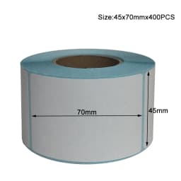 19 sizes Label stickers barcode Sticker label for Zebra Paper Adhesive Sticker Supermarket Blank sticker