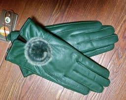 Women Winter Genuine Leather Gloves With wool lined Warm Ladies 2019 Thick Real Leather Glove Black Female New 2018 Hot Selling