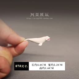 Miniature Decor Oceans Animal Model Small Beluga Killer Whale Sea Turtle Aquarium blue whale Fish Tank Accessories Figurine Toys