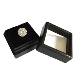 Wholesale 10pcs Square Loose Diamond Display Package Box Plastic Memory Sponge Gem Stone Beads Pendant Organizer Holder Showcase