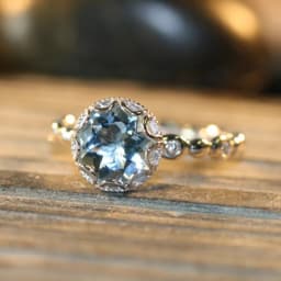New 925 Sterling Silver Ring Topaz Ring Wedding Ring Female High Jewelry Gift
