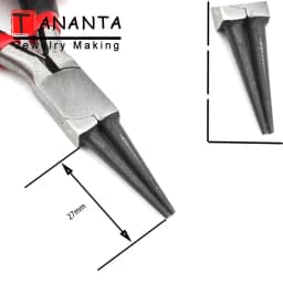1Pcs Mini Pliers Insulated Cutter Clamping Stripping Wire Crimping Cable Cutters Round Long Nose Pliers For Jewelry Making Tools