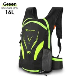 WEST BIKING 16L Cycling Backpack Waterproof Ultralight Bicycle Bag Outdoor Mountaineering Hiking Travel Bike Hydration Backpack