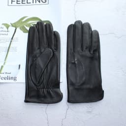 New sheepskin gloves men's leather unlined thin summer can touch screen outdoor sports driving riding gloves spring and autumn