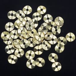 50Pcs Spacer Beads Wave Tortuose Ring Earrings Round Metal Silver Copper Gold Color Charms Jewelry DIY Findings 9mm Dia.