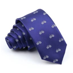 New Mens Polyester Jacquard Ties Casual Slim 6CM Insect Shiba Inu Car Cartoon Neckties For Wedding Business Suits Neck Accessory