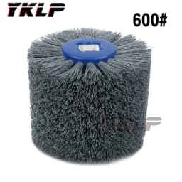 1 pcs 120*100*20mm Nylon Abrasive Wire Drum Polishing Wheel Electric Brush for Woodworking Metalworking Grit 80/120/180/240/320