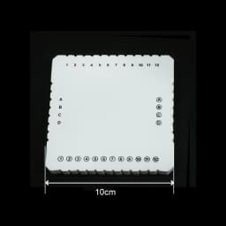 1pcs Round Square Bracelet Knitting Kumihimo Disk Tray EVA Printed Braided Rope Knot Knitting Tool Weaving Jewelry Making Board