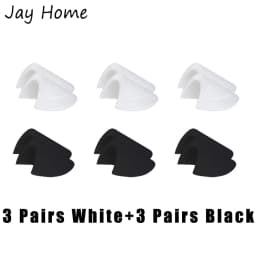 6 Pairs Sewing Shoulder Pads Women/Men Set-in Foam Sponge Shoulder Pad Knitwear Pads for Blazer Coat Clothes Sewing Accessories