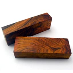 1piece Yellow orange Wood material for DIY Knife handle making and others DIY Handles Crafts 120x40x25mm
