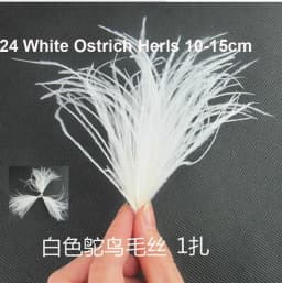 50Pcs/Lot! White Ostrich Goose Pheasant Feathers for Crafts Chicken Turkey Feather Wedding Party Accessories Decoration Plumes