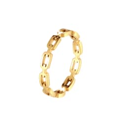 Chain Ring Stainless Steel Rings For Men Women's Rings Geometry Ring Finger Gold Silver Color Ring Set Women Jewelry Gift
