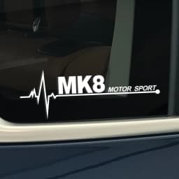 For VW Volkswagen Golf Mk4 Mk2 Mk7 Mk5 Mk6 Mk3 Mk8 Car Side Window Stickers Auto Exterior PVC Decals Styling Accessories