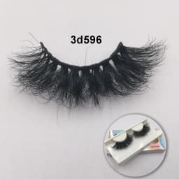 RED SIREN Fluffy Mink Lashes Short Messy Wispy Natural Eyelashes 10mm-18mm Hamdmade Real 3D Mink Eyelashes Makeup False Lashes