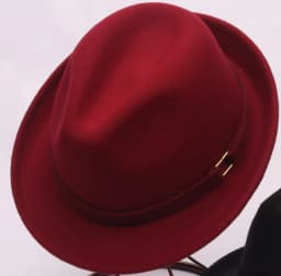 New Spring Autumn Short Brim Wool Felt Fedora Hats Retro Panama Hat Men Women Dress Hat Jazz Trilby Cap Wholesale