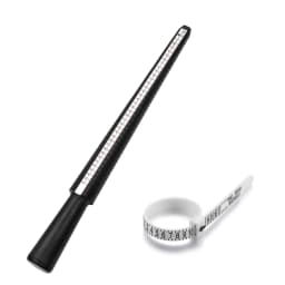 Professional Measuring Gauge Finger Bracelet UK/US Official Ring Stick Sizer Mandrel Gauge Ring For DIY Jewelry Measure Tools