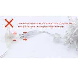 4mx1.5m Connectable Led Festoon String Fairy Light Garland Christmas Light String Tree Outdoor Garden Party Wedding Decoration