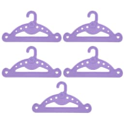 Doll Accessories Coat Hanger for 18 inch American Doll Girl's & 43 cm Baby Doll,Our Generation Dollhouse Decorations,Gift