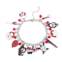 TV show Friends Charms Bracelet Central Perk Coffee Time Pendant Bangles Bracelets for Women Men Jewelry Gift