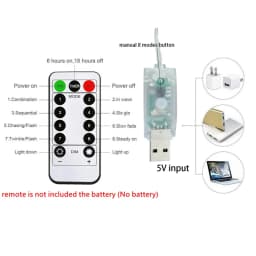 3MX1M/2M/3M Battery/USB Power LED String Fairy Lights Garland For New Year Wedding Party Christmas Home Curtain Decor Lights