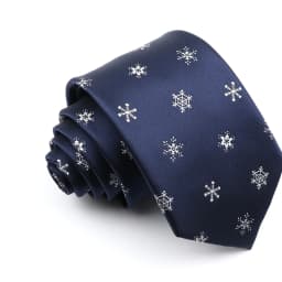 Christmas Ties For Men Red Green Blue Printed Festival Theme Party Gift Xmas Tree Santa Snowflake Slim Necktie For Man Accessori